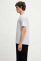 Maison Kitsuné t-shirt bawełniany Chillax Fox Patch Regular Tee Shirt LM00110KJ0008 szary SS25