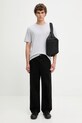 Maison Kitsuné t-shirt bawełniany Chillax Fox Patch Regular Tee Shirt LM00110KJ0008 szary