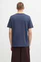 Odzież Maison Kitsuné t-shirt bawełniany Chillax Fox Patch Regular Tee Shirt LM00110KJ0008 granatowy