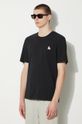Bavlnené tričko Maison Kitsuné Chillax Fox Patch Regular Tee Shirt LM00110KJ0008 čierna