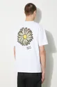 biela Bavlnené tričko Maison Kitsuné Floating Flower Comfort Tee-Shirt