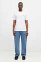 Maison Kitsuné cotton t-shirt Fox Head Patch Regular Tee Shirt LM00104KJ0008 white