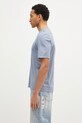 Бавовняна футболка Maison Kitsuné Fox Head Patch Regular Tee Shirt LM00104KJ0008 блакитний AW24
