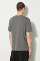 Abbigliamento Maison Kitsuné t-shirt in cotone Fox Head Patch Regular Tee Shirt LM00104KJ0008 grigio