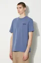 blu Maison Kitsuné t-shirt in cotone Handwriting Comfort Tee Shirt
