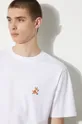 Bavlněné tričko Maison Kitsuné Speedy Fox Patch Comfort Tee Shirt Pánský