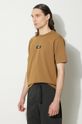 Футболка Nanga Eco Hybrid Mt Logo Tee коричневий NW2211.1G208