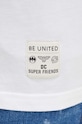 United Colors of Benetton t-shirt bawełniany 30964M01S biały