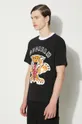 negru ICECREAM tricou din bumbac Tiger