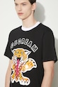 ICECREAM t-shirt bawełniany Tiger IC24237 czarny