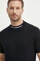 Karl Lagerfeld t-shirt bawełniany czarny 542224.755159