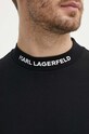 Karl Lagerfeld t-shirt bawełniany 542224.755159 czarny