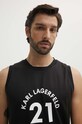 Karl Lagerfeld t-shirt czarny 541231.755266