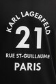 Karl Lagerfeld t-shirt 541231.755266 czarny