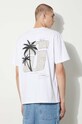 Îmbrăcăminte STAMPD tricou din bumbac Transit Relaxed Tee SLA.M3331TE.WHT alb