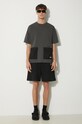 NEIGHBORHOOD t-shirt bawełniany Design Crewneck 241UWNH.CSM05 zielony SS24