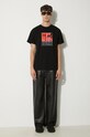Awake NY cotton t-shirt Vegas T Shirt SP24.TS006 black SS24