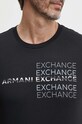 Bavlněné tričko Armani Exchange 3DZTAC.ZJ9TZ černá