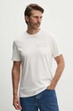 Bavlněné tričko Armani Exchange 3DZTAG.ZJ9TZ béžová SS24
