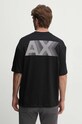 Хлопковая футболка Armani Exchange чёрный 3DZTHJ.ZJBYZ