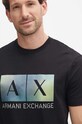 Bavlněné tričko Armani Exchange černá 3DZTJB.ZJBYZ