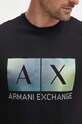 Bavlněné tričko Armani Exchange 3DZTJB.ZJBYZ černá