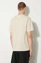 Одежда Хлопковая футболка AAPE Tee AAPTEM1413XXM бежевый