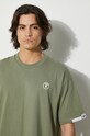 AAPE cotton t-shirt Tee AAPTEM1414XXM green