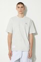 Дрехи Памучна тениска AAPE AAPTEM1414XAM сив