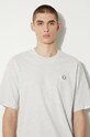 Памучна тениска AAPE AAPTEM1414XAM сив
