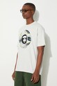 Бавовняна футболка AAPE Basic Tee сірий AAPTEM1444XAM
