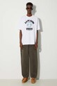 AAPE cotton t-shirt Basic Tee AAPTEM1447XXM white SS24