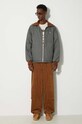 Памучна тениска AAPE Basic Tee AAPTEM1448XXM бежов SS24