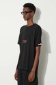Bavlněné tričko AAPE Basic Tee černá AAPTEM1452XXM