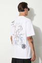 Abbigliamento AAPE t-shirt in cotone Basic Tee AAPTEM1454XXM bianco