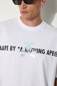 Хлопковая футболка AAPE Basic Tee AAPTEM1454XXM