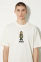 Хлопковая футболка AAPE Theme Tee AAPTEM1498XXM бежевый
