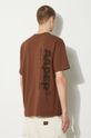 Clothing AAPE cotton t-shirt Theme Tee AAPTEM1498XXM brown