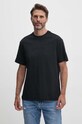Calvin Klein t-shirt bawełniany bawełna czarny K10K112747