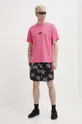Bombažna kratka majica Vertere Berlin roza