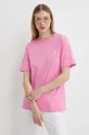 rosa Converse t-shirt in cotone