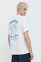 bianco On Vacation t-shirt in cotone Beach Day