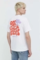 bianco On Vacation t-shirt in cotone Goodlife Club