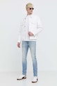 On Vacation tricou din bumbac Mi Casa OVC.T149 alb SS24