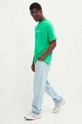 On Vacation t-shirt in cotone verde