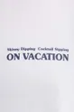 Βαμβακερό μπλουζάκι On Vacation Skinny Dippin' Cocktail Sippin'