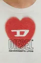 Bavlnené tričko Diesel T-BUXT-N4 Pánsky