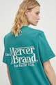 Îmbrăcăminte The Mercer Brand tricou din bumbac MEAP241002 verde