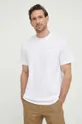 Mercer Amsterdam t-shirt bawełniany The Logo Tee biały