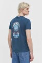 Kaotiko tricou din bumbac bleumarin AO019.01.G002